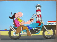 Les motards de l'ile de R&eacute;